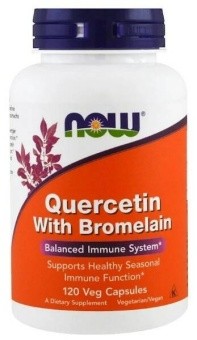 NOW Quercetin with Bromelain 